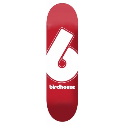 Birdhouse Logo Gaint B Red 8.0 Skateboards Deck